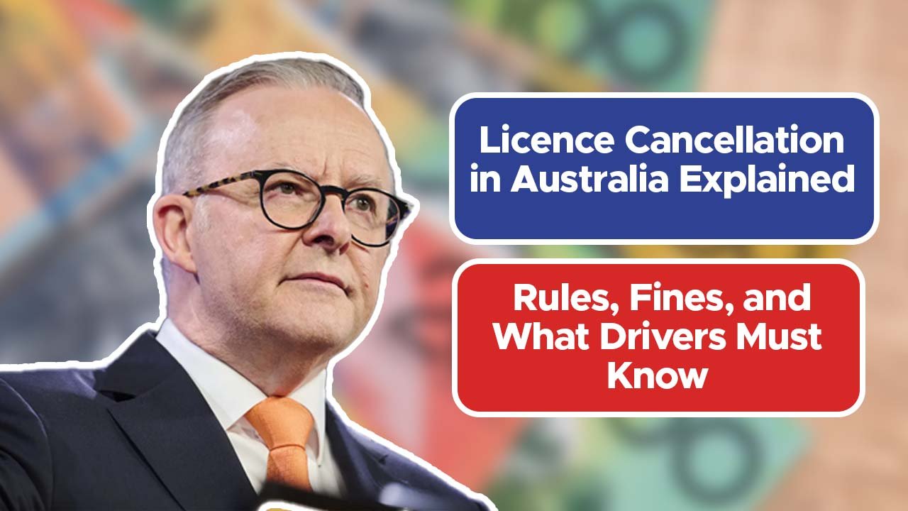 Licence Cancellation in Australia Explained: Rules, Fines, and What Drivers Must Know