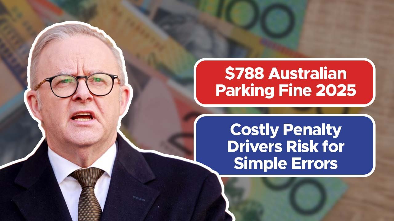 $788 Australian Parking Fine 2025: Costly Penalty Drivers Risk for Simple Errors