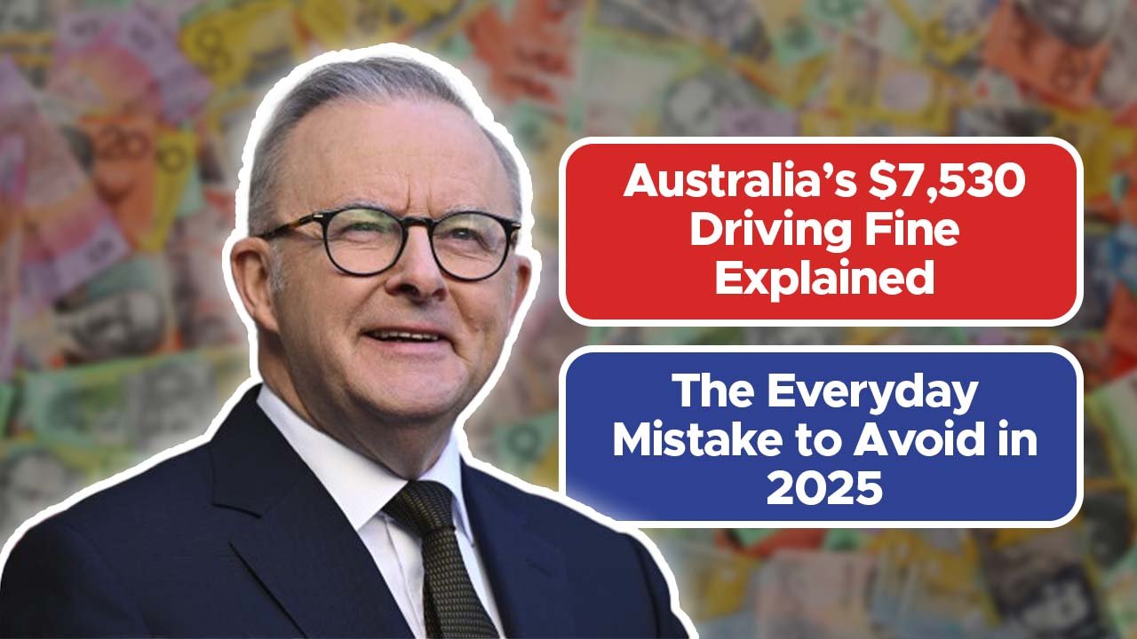 Australia’s $7,530 Driving Fine Explained: The Everyday Mistake to Avoid in 2025