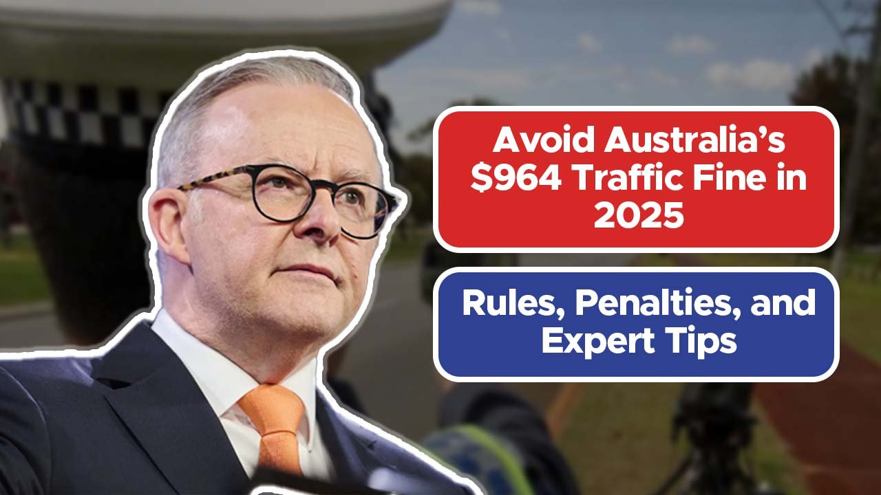 Avoid Australia’s $964 Traffic Fine in 2025 – Rules, Penalties, and Expert Tips